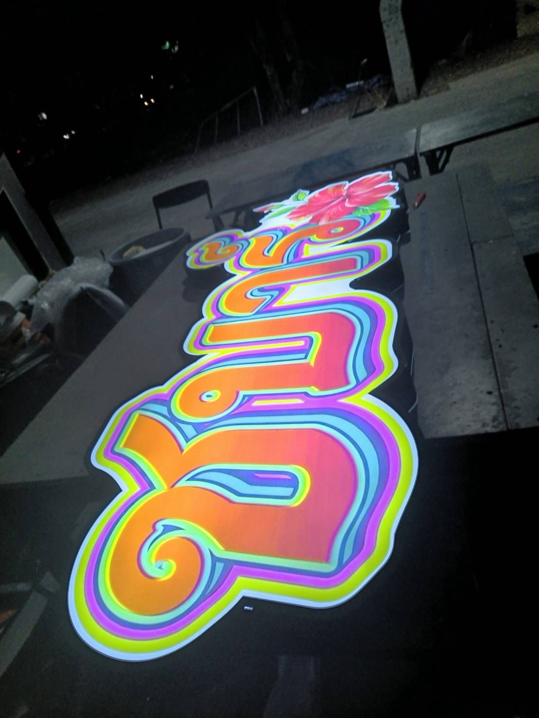 ผลงานป้ายไฟ และกล่องไฟ จากผลงานจริง ลำดับที่ 62